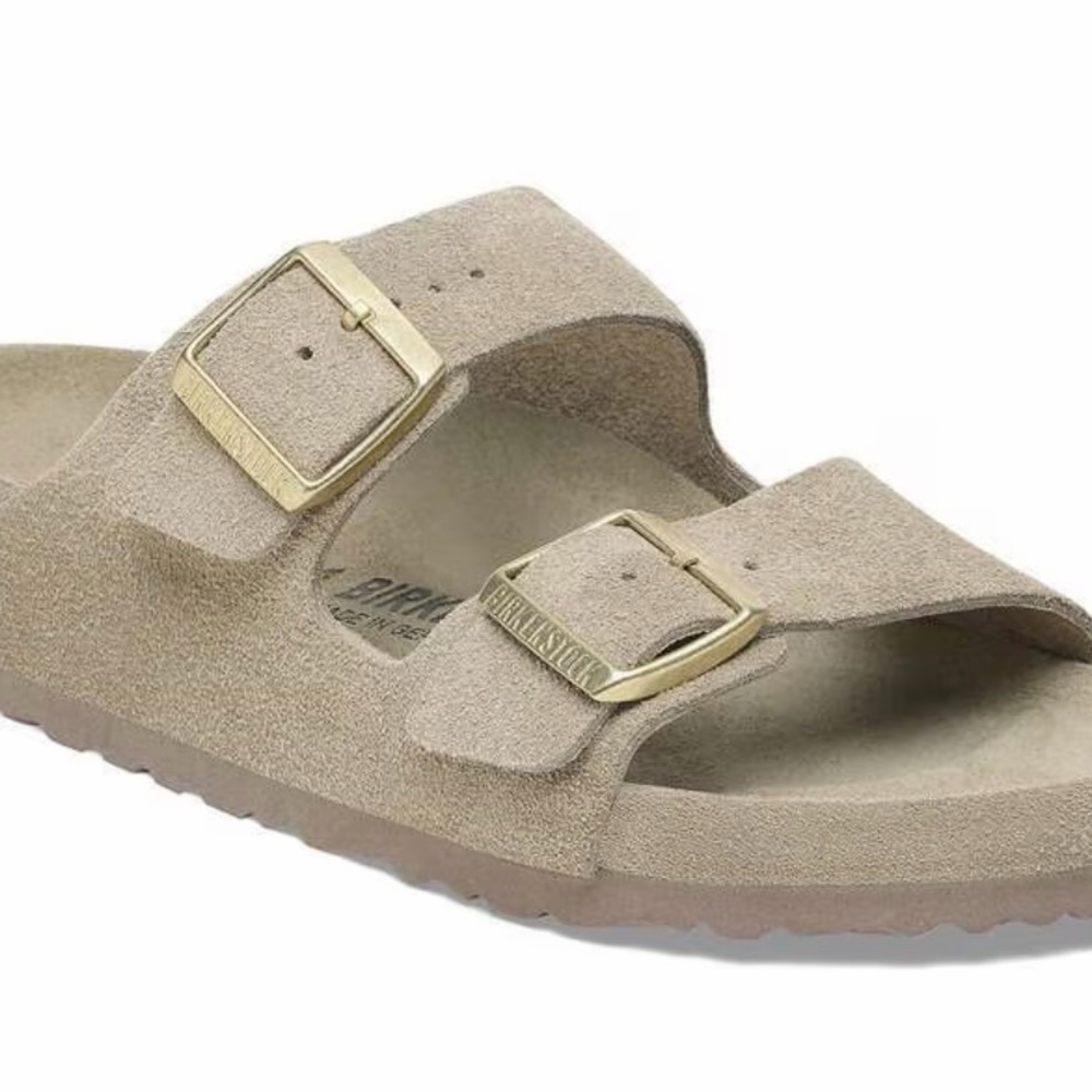 Birkenstock Arizona sandal. New! European size 38. Color taube not tan. Taube! - Picture 3 of 10